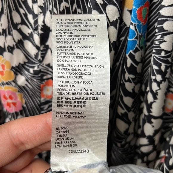 Free People Two Faced Reversible Mini dress size XSmall - Picture 7 of 9